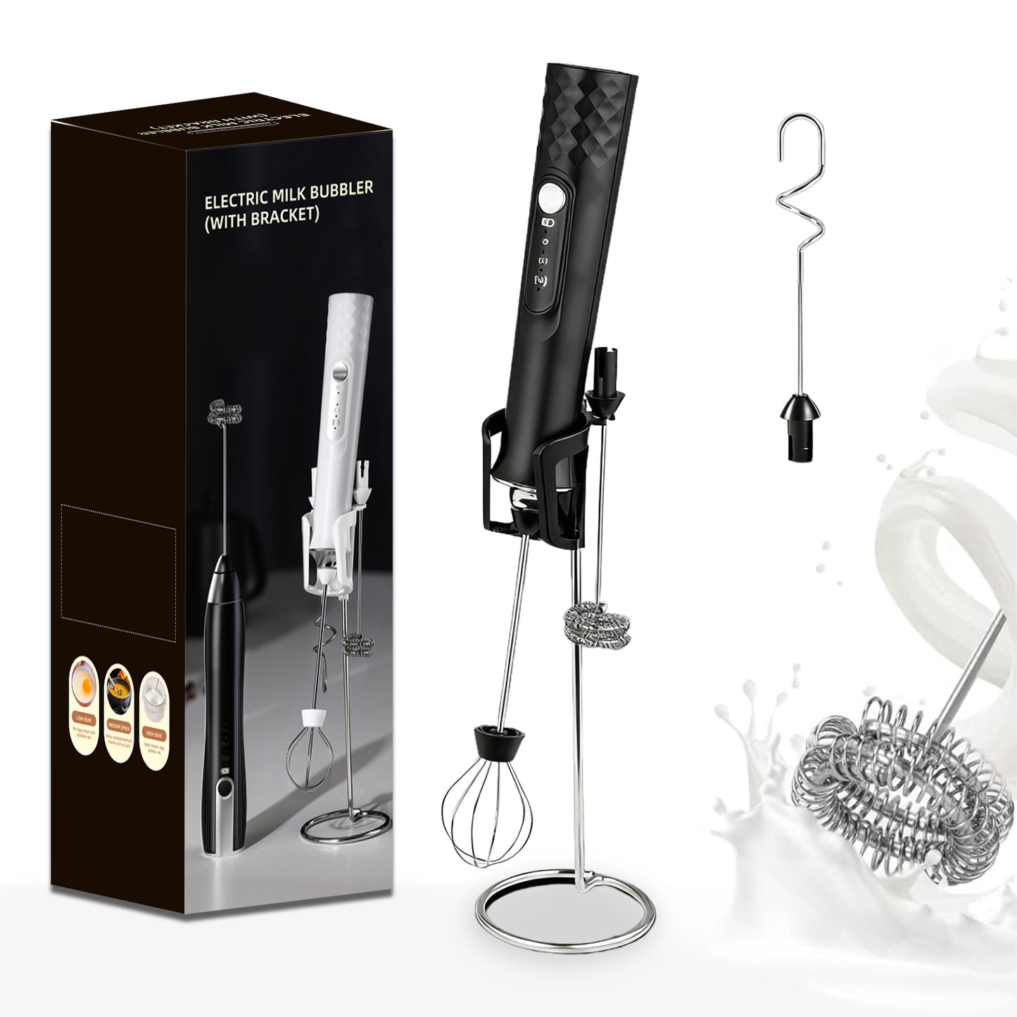 Mousseur à lait | Électrique Rechargeable